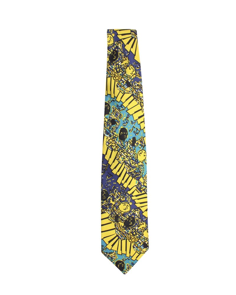 Missoni Printed Tie in Multicolor Silk 7748743430204