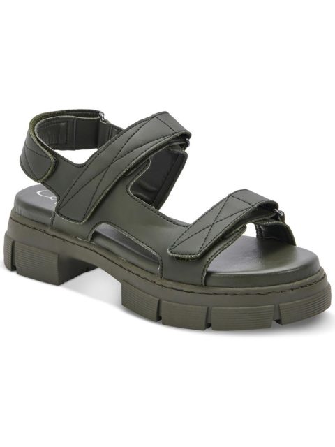 Hux Womens Casual Open Toe Platform Sandals