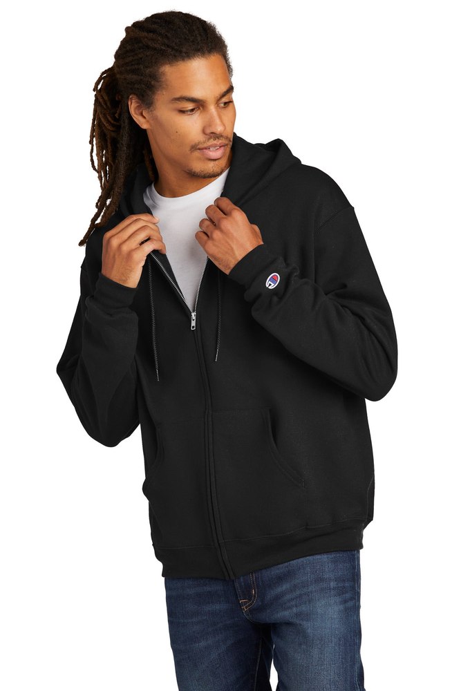 Champion Men’s Powerblend Full-Zip Hoodie