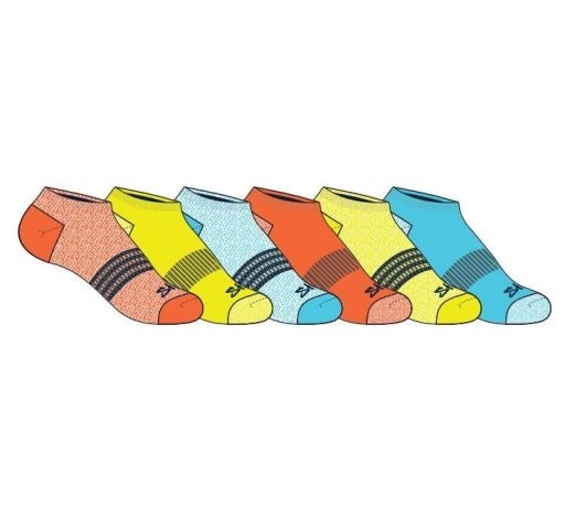 Skechers Boy’s 6 Pack Heel/Toe Terry Low Cut