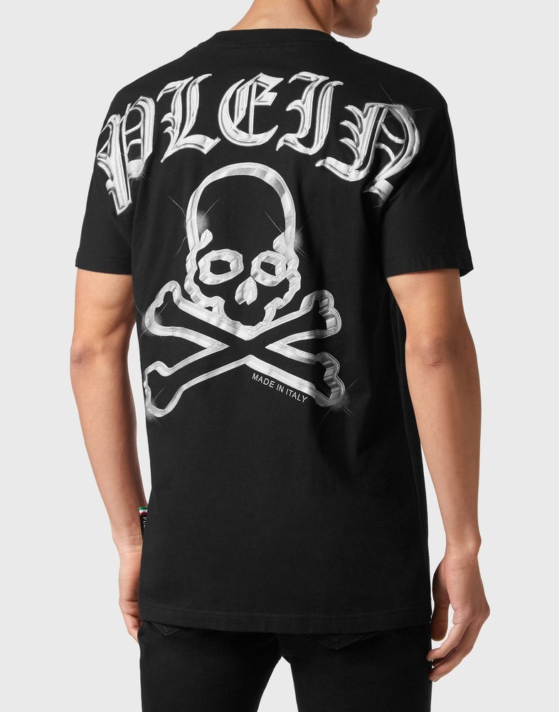 T-shirt Round Neck SS Kimono Cut Skull&Bones