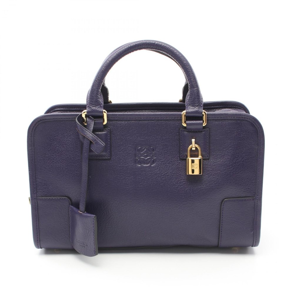 Loewe Amazona 28 Anagram Handbag Leather Handbag
