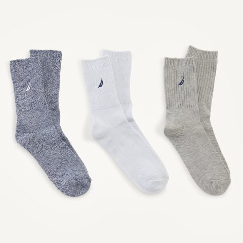 Nautica Crew Socks, 3-Pack