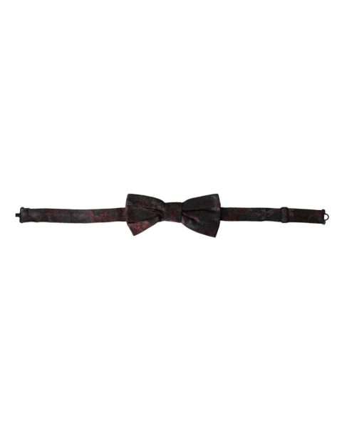 Dolce & Gabbana Floral Adjustable Neck Men Bow Men’s Tie