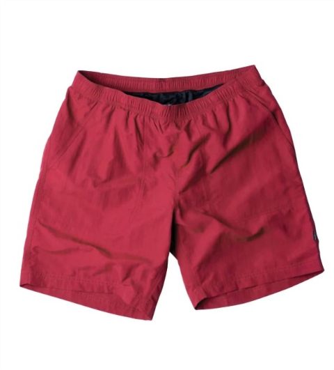 Men’s River Short In Rhubarb