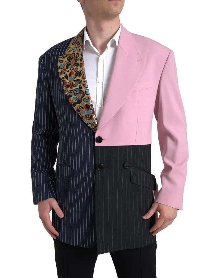 Dolce & Gabbana multi Patchwork Single Breasted Men’s Blazer