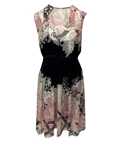 Jonathan Saunders Marlow Georgette Printed Dress 7748757979196