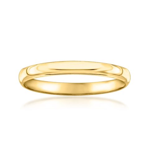RS Pure by Ross-Simons 14kt Yellow Gold Polished Ring