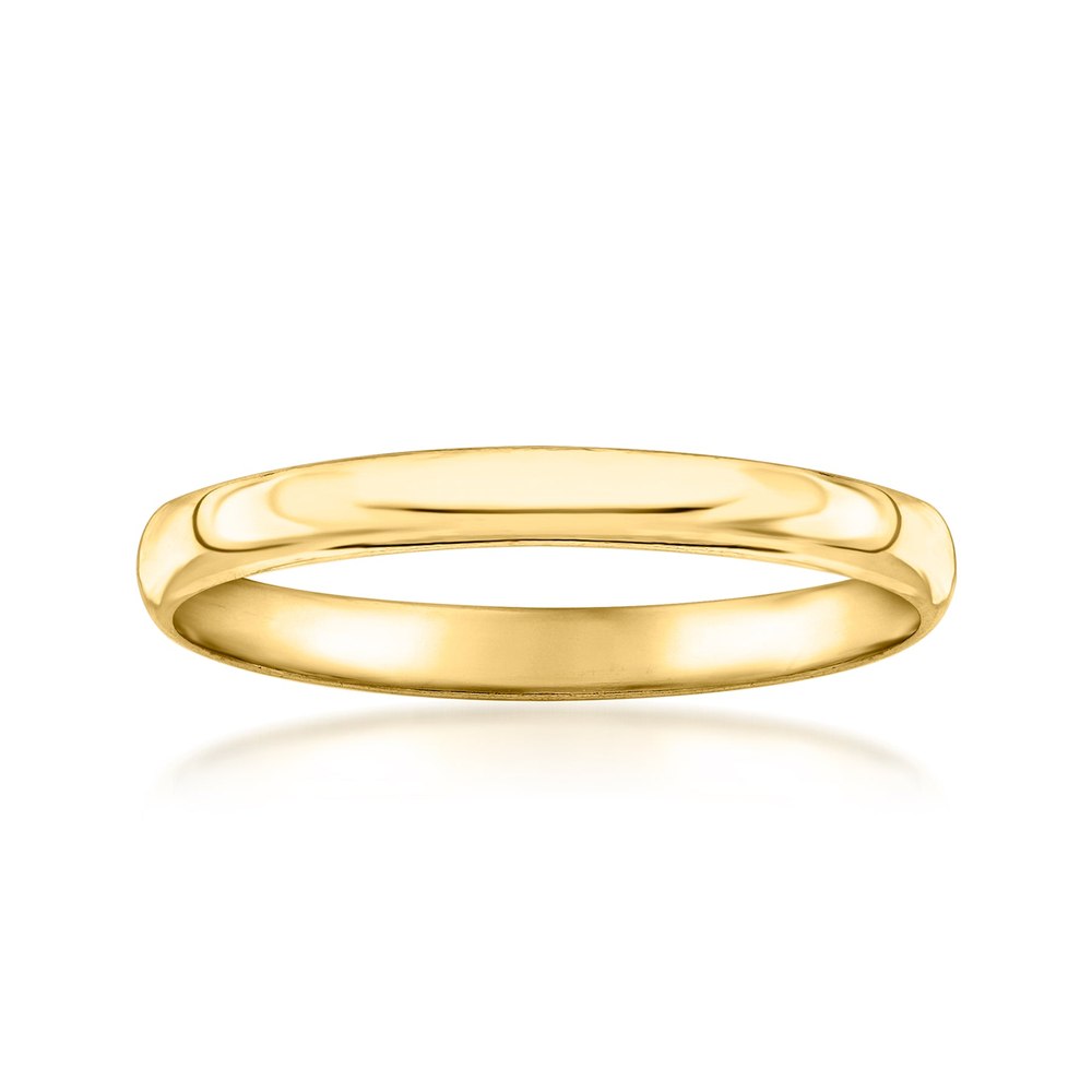 RS Pure by Ross-Simons 14kt Yellow Gold Polished Ring
