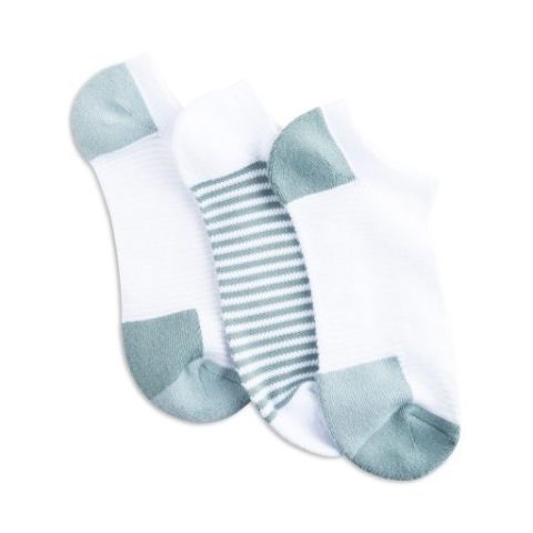 Lemon Women’s 3 Pack Runner Powder Ribbed No Show Socks