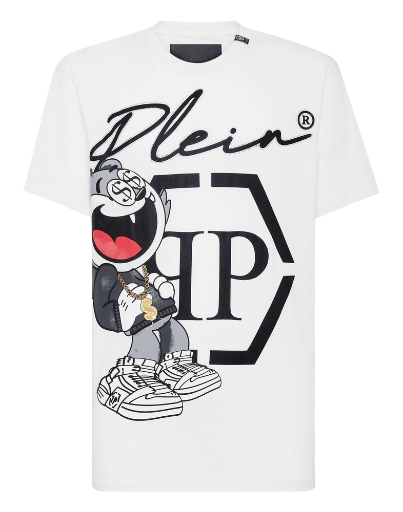 T-shirt Round Neck SS stones Money