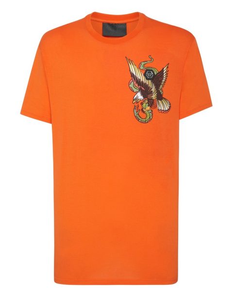 T-shirt Round Neck SS Stones Gothic Plein
