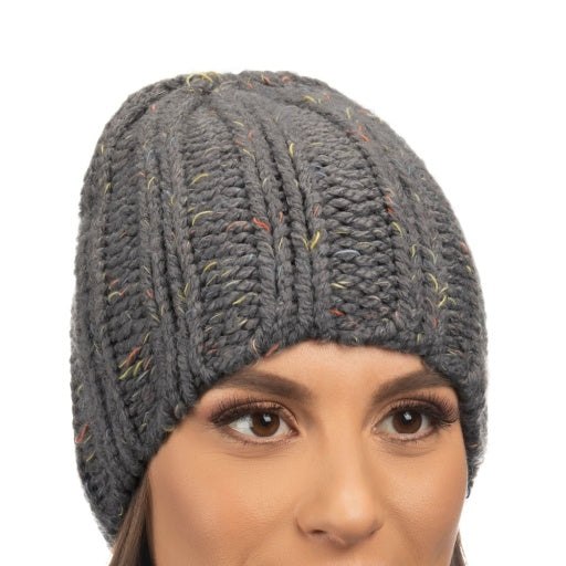 Lemon Women’s Speckled Chucky Ribbed Beanie