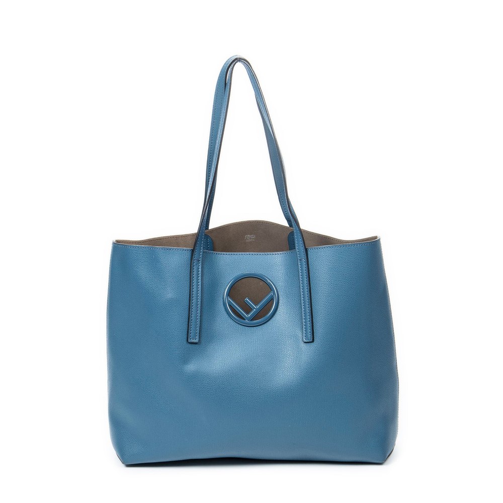 F Logo Shopper Tote