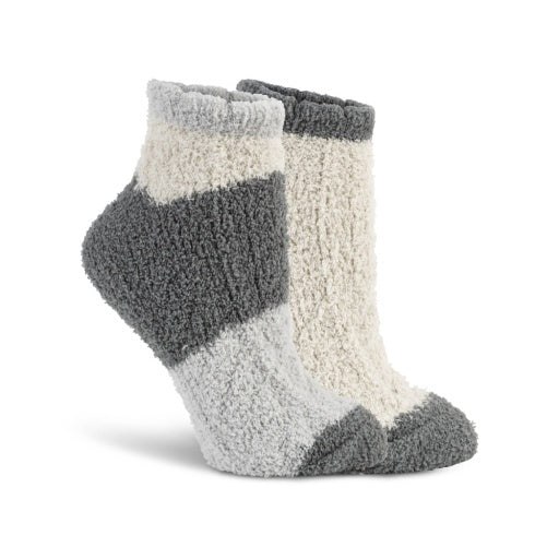 Lemon Women’s 2 Pack S Foam Color Block Low Cut Sock