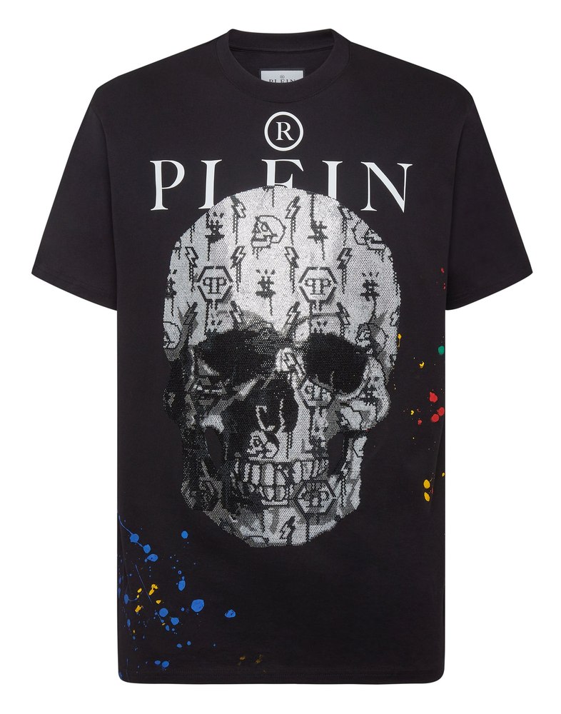 T-shirt Round Neck SS with Crystals 7648982728764