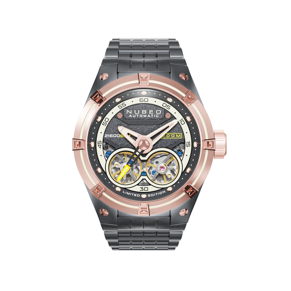 Nubeo Men’s Galileo 49mm Automatic Watch