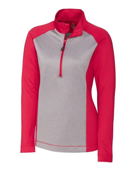 CBUK Ladies’ All-Star Printed Half-Zip Jacket