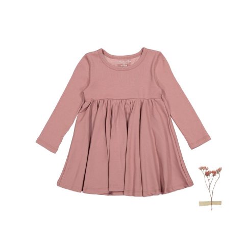 The Long Sleeve Dress – Rosewood