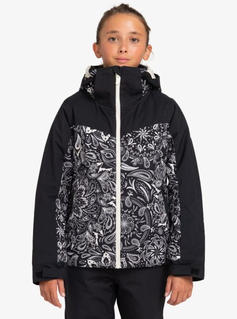 Roxy Free Jet Block Snow Jacket – Youth Girls