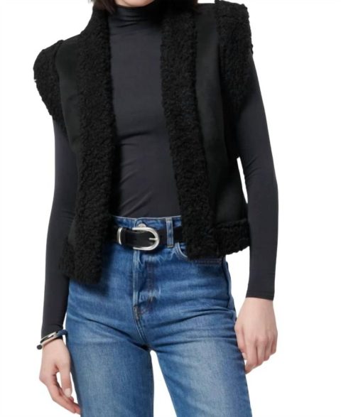 Naima Vest In Black
