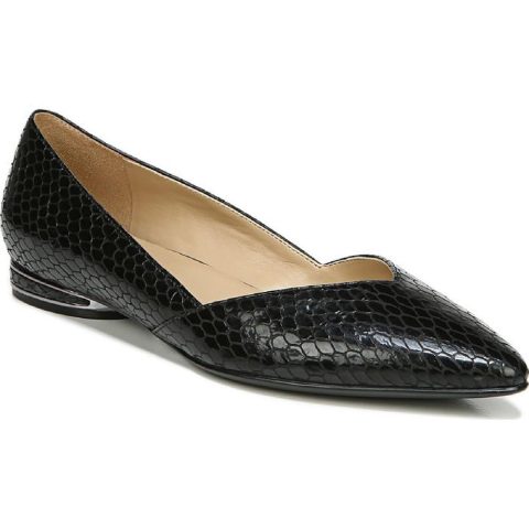 Havana Padded Insole Pointed Toe Flats