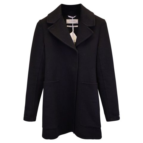 Max Mara SportMax Over Coat in Black Cashmere 7748776296508