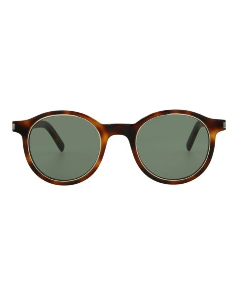 Round-Frame Acetate Sunglasses 7649339342908