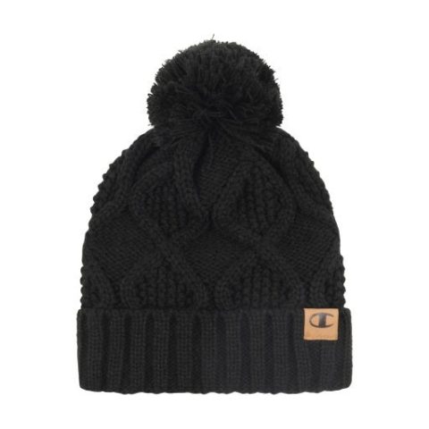 Champion Women’s Diamond Cable Cuff Pom Beanie