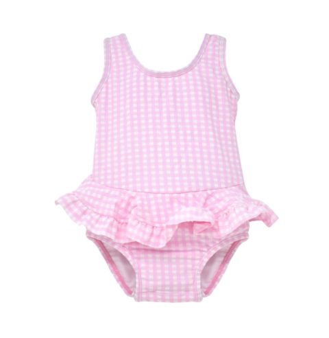Girls One Piece Swimsuit In Pink