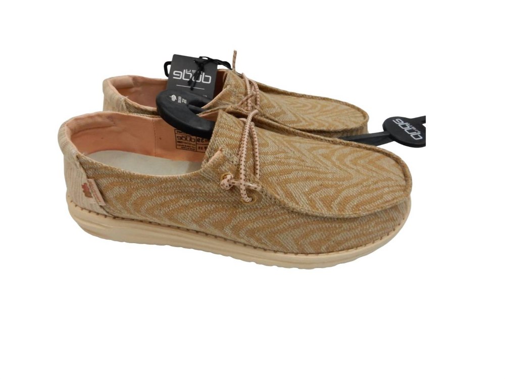 Girl’s Wendy Youth Woven Shoes In Zebra Terra Stripe