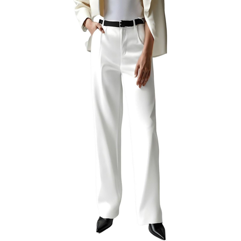 Donovan Solid Linen Dress Pants