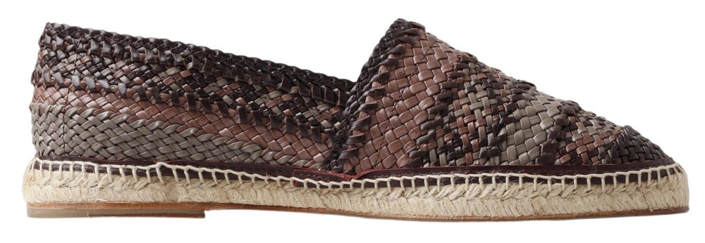 Dolce & Gabbana Buffalo Leather Espadrilles Men’s Shoes