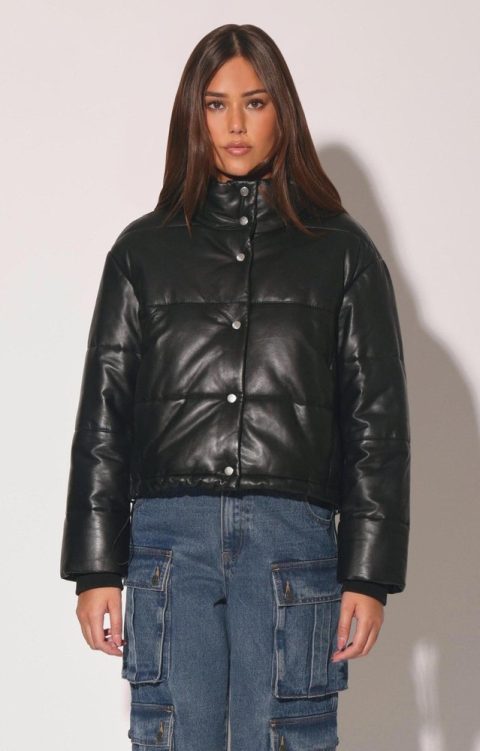 Jesse Jacket, Black – Leather