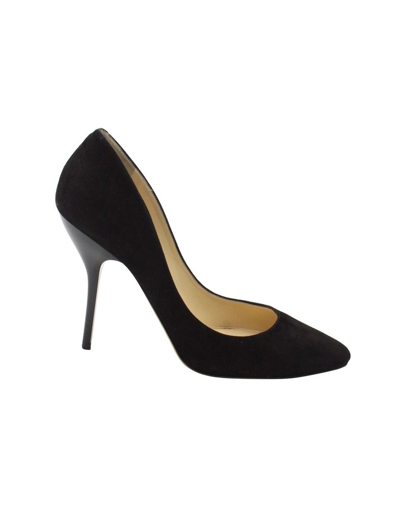Jimmy Choo Mitchel Pumps in Black Suede 7748789076028