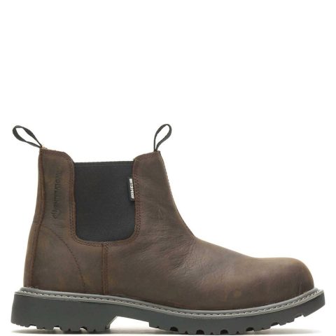Men’s Floorhand Work Romeo Boot In Dark Brown