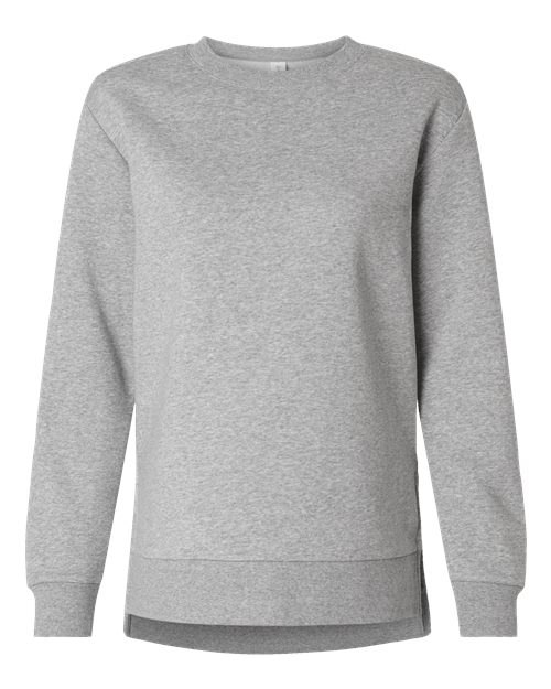 Alternative Women’s Eco-Cozy Fleece Crewneck Sweatshirt
