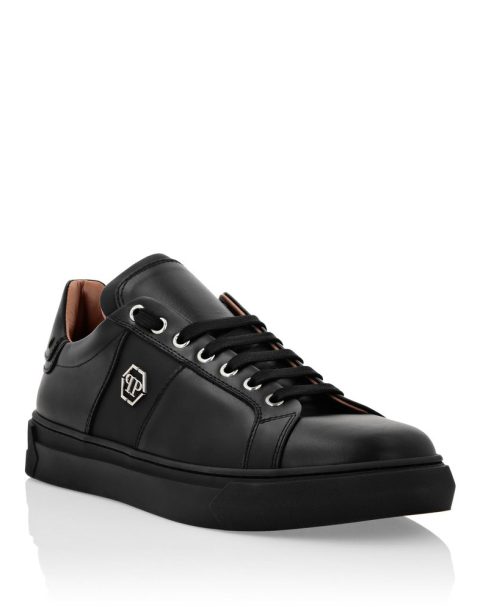 Leather Lo-Top Sneakers Hexagon 7650307047484