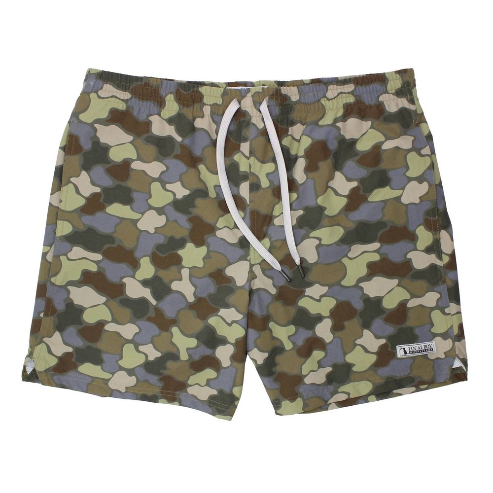 Men’s Swim Trunks In Mountain Camo