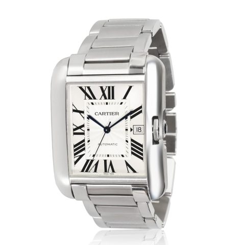 Cartier Tank Anglaise W5310008 Men’s Watch in Stainless Steel 7748804902972