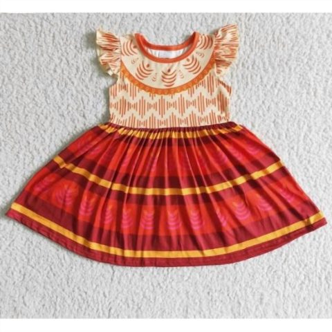 Baby Girl’s Encanto Delores Dress In Red