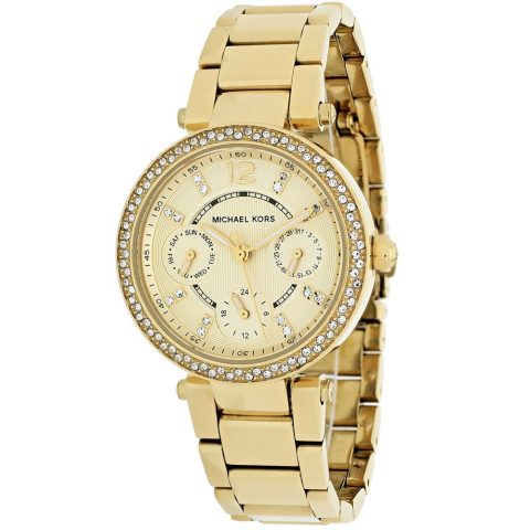 Michael Kors Women’s Gold tone dial Watch