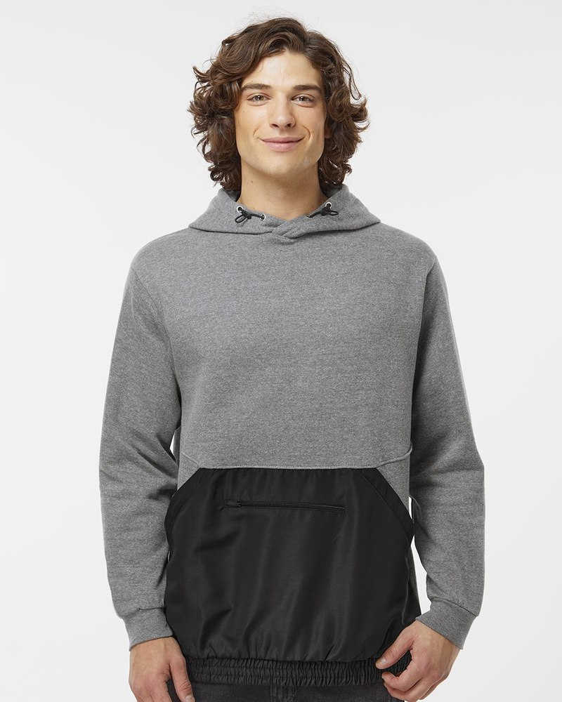 MV Sport Men’s Mixed Media Hooded Sweatshirt