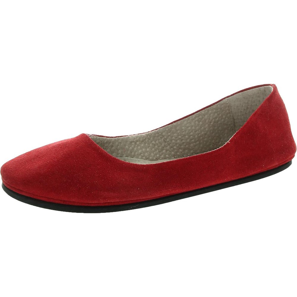 Suede Ballet Flats