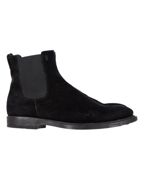 Tod’s Chelsea Boots in Black Suede 7748861591612