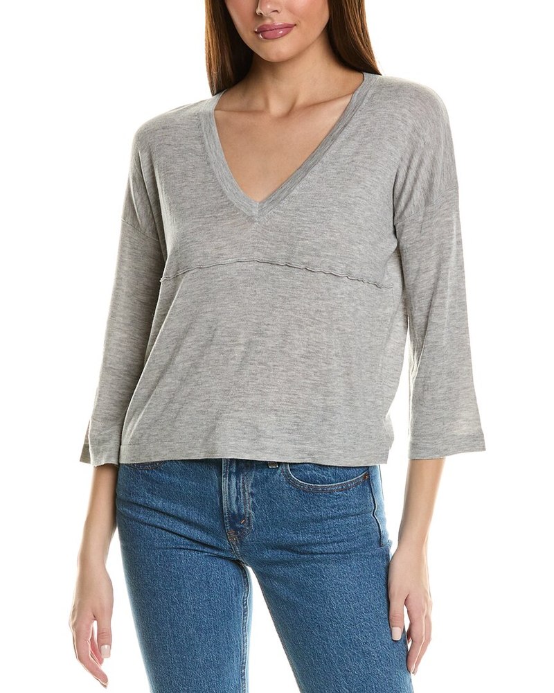 Autumn Cashmere Bell Sleeve Cashmere Sweater 7823877046332