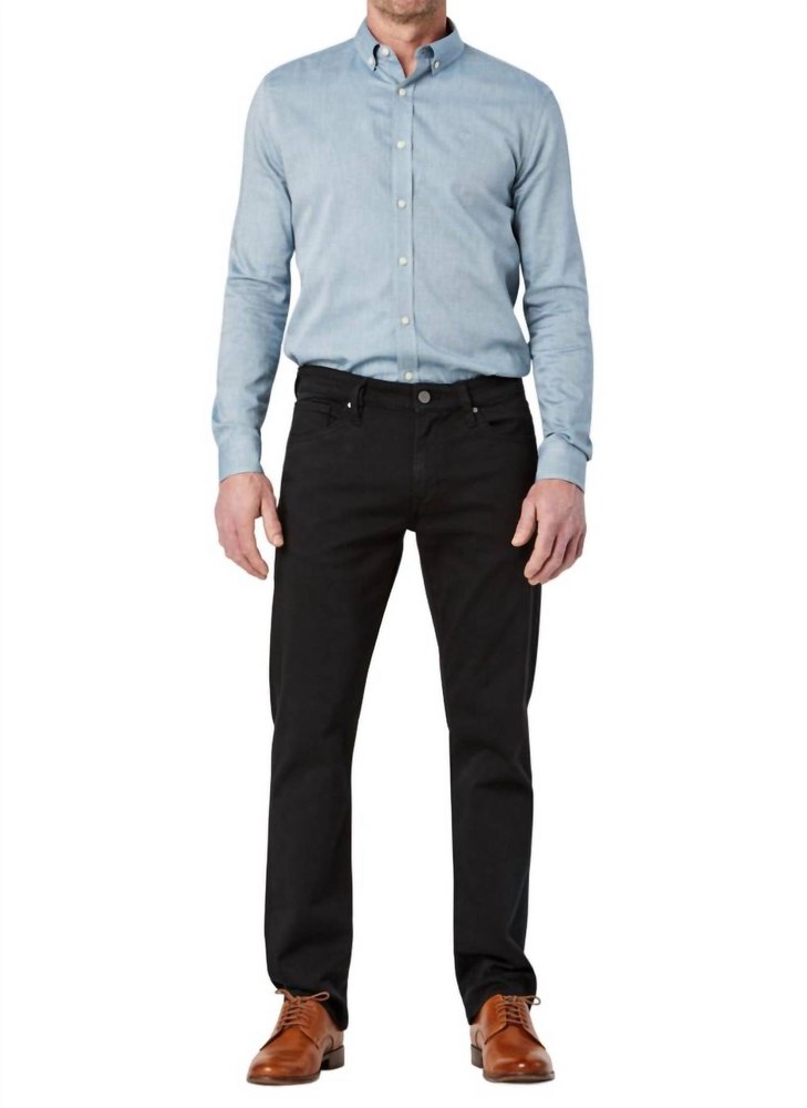 Men’s Courage Straight Leg Jeans In Select Double Black