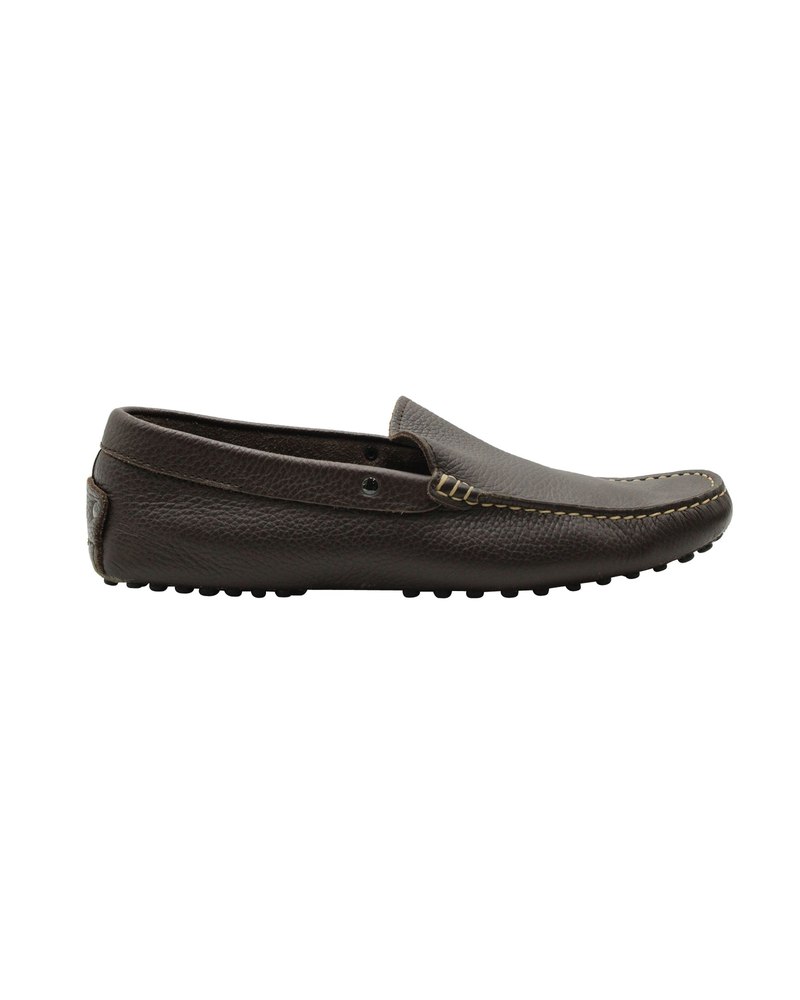 Tod’s Slip-On Loafers in Brown Leather 7748868407356
