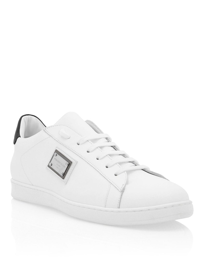 Leather Lo-Top Sneakers Philipp Plein TM 7650309931068