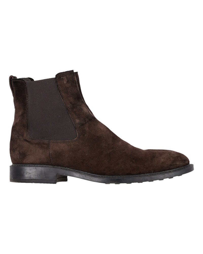 Tod’s Chelsea Boots in Brown Suede 7748863918140